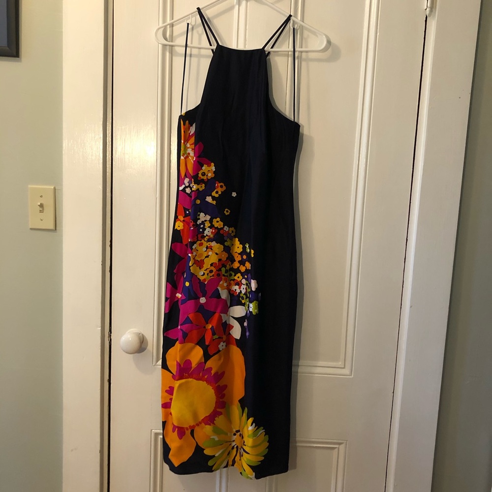 Fabulous Roe Floral Trina Turk halter dress